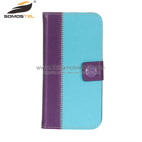 Hit The Color Leather Cell Phone Case