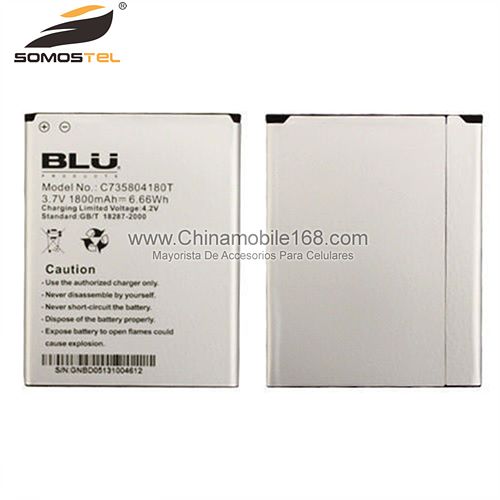 Battery for BLU 3.7V 1800mAh C735804180T