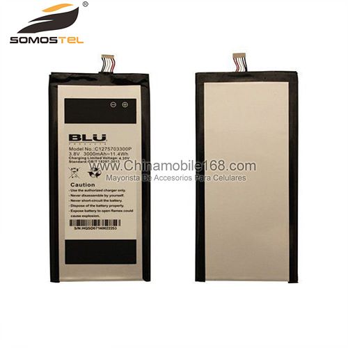 Battery for BLU 3.8V 3000mAh C1275703300P