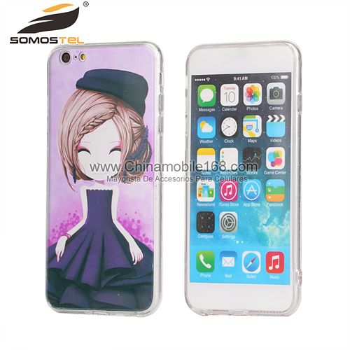 TPU cell phone case for iphone 6 plus